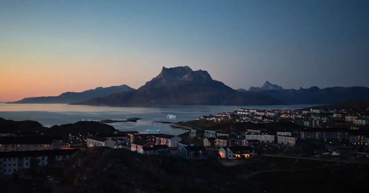 Greenland is deforming and drifting