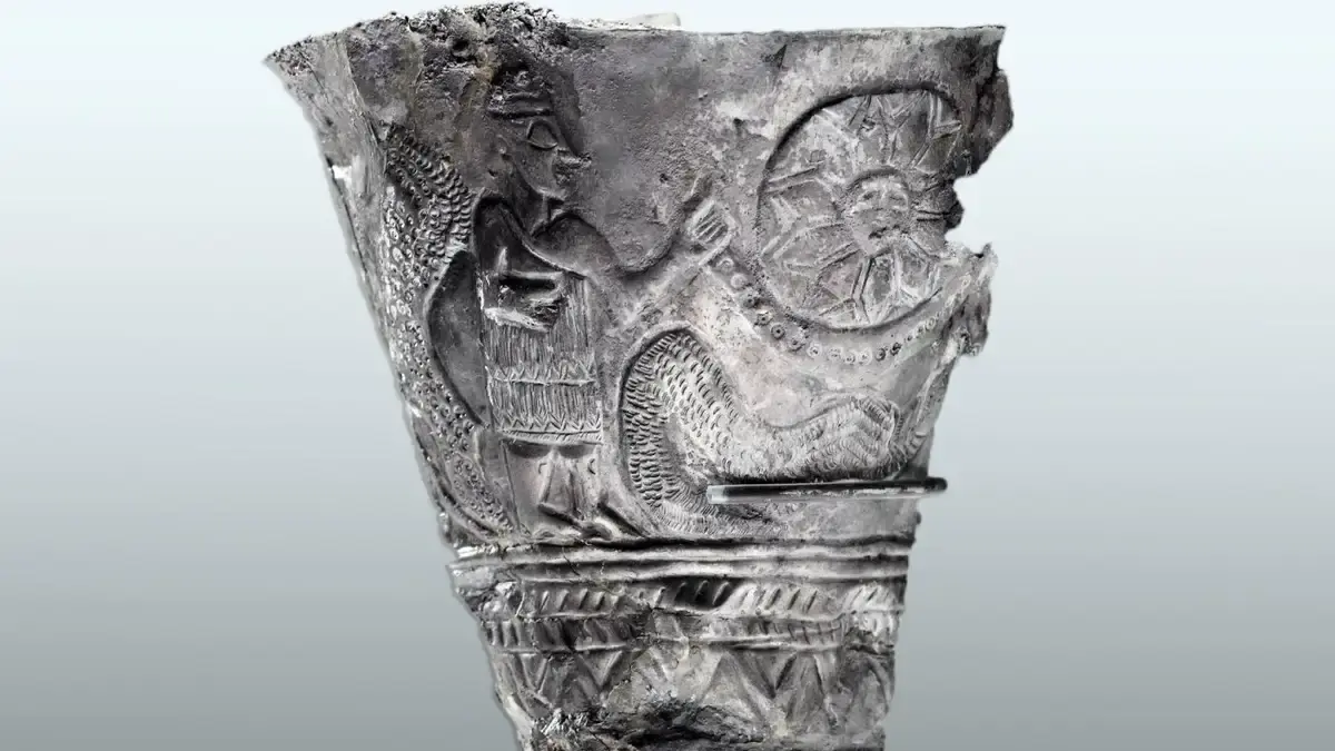 fragment of the cup