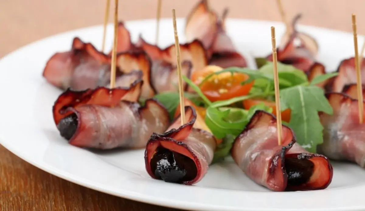 Bacon with Prunes Appetizer