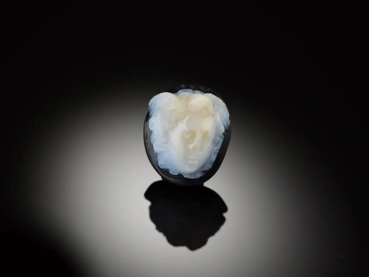 In Alpine Austria, scientists unearthed a tiny cameo – a rarity from the Roman era