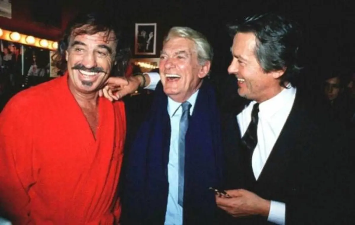 Jean-Paul Belmondo, Jean Marais, and Alain Delon
