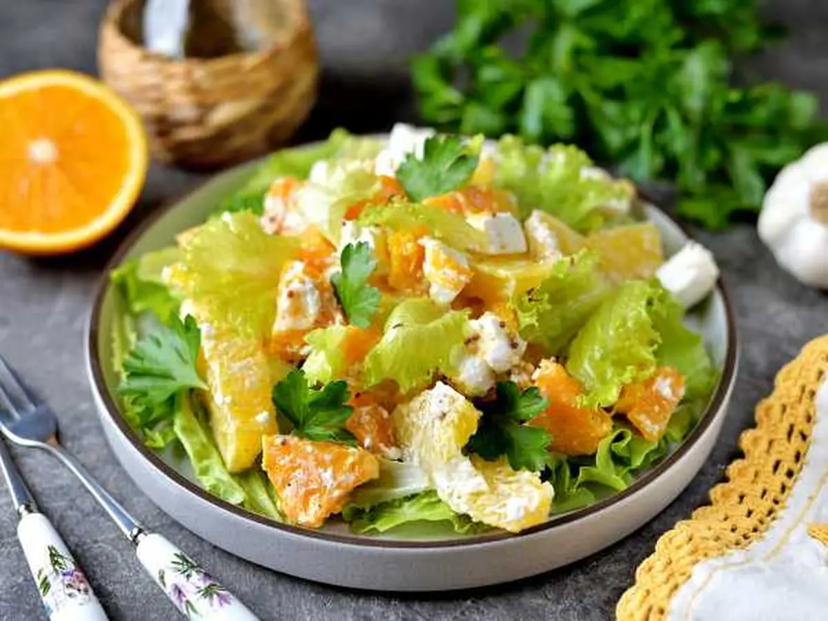 Vitamin Salad with Orange