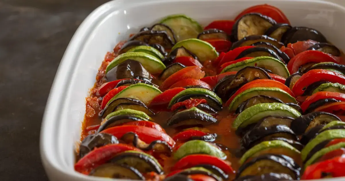 ratatouille in the oven