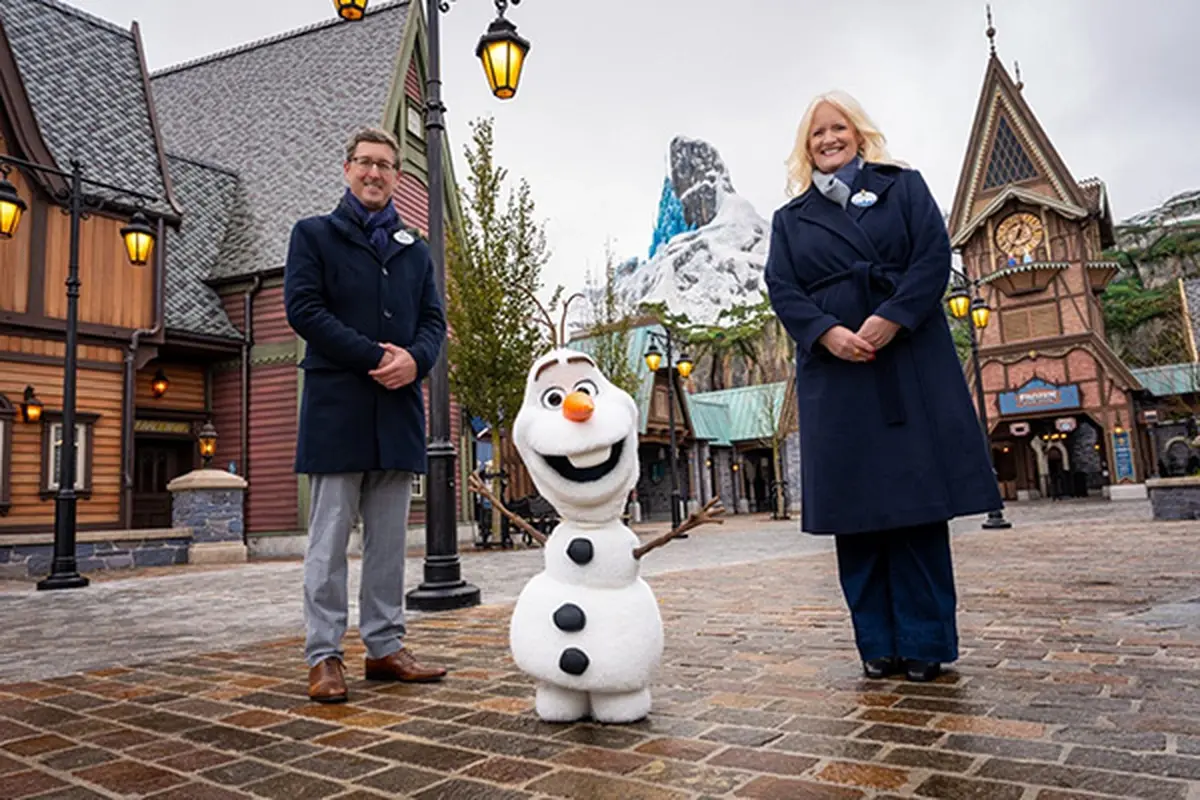 Olaf the snowman with artificial intelligence