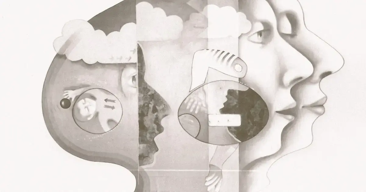 Artistic representation of mental activity in the brain