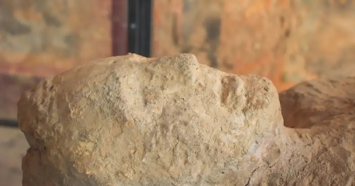 Deceased Person in Pompeii