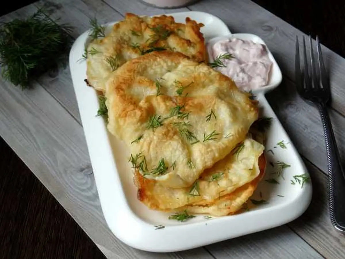Cabbage Leaves in Batter