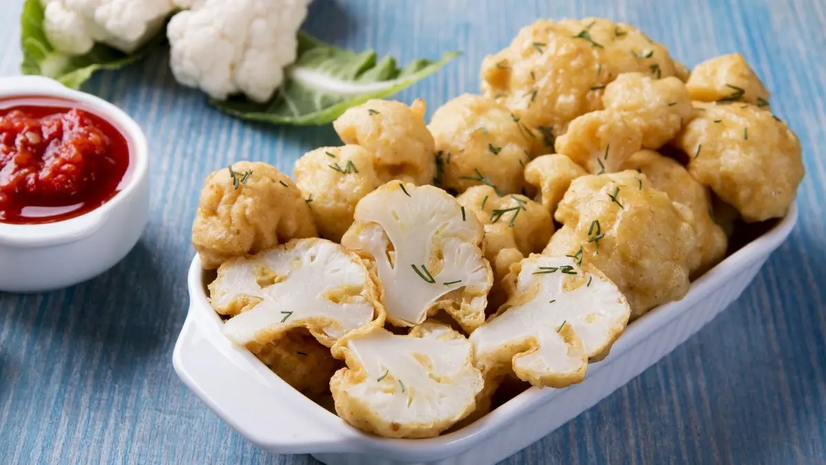 Cauliflower in an air fryer: a simple recipe in 15 minutes