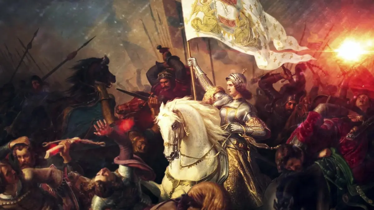 Joan of Arc Leads the Army