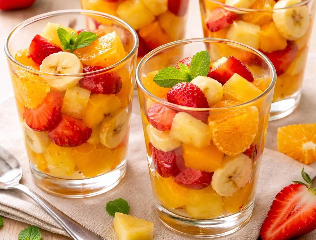 Fruit Cup – A Refreshing Fruit Dessert in a Cup