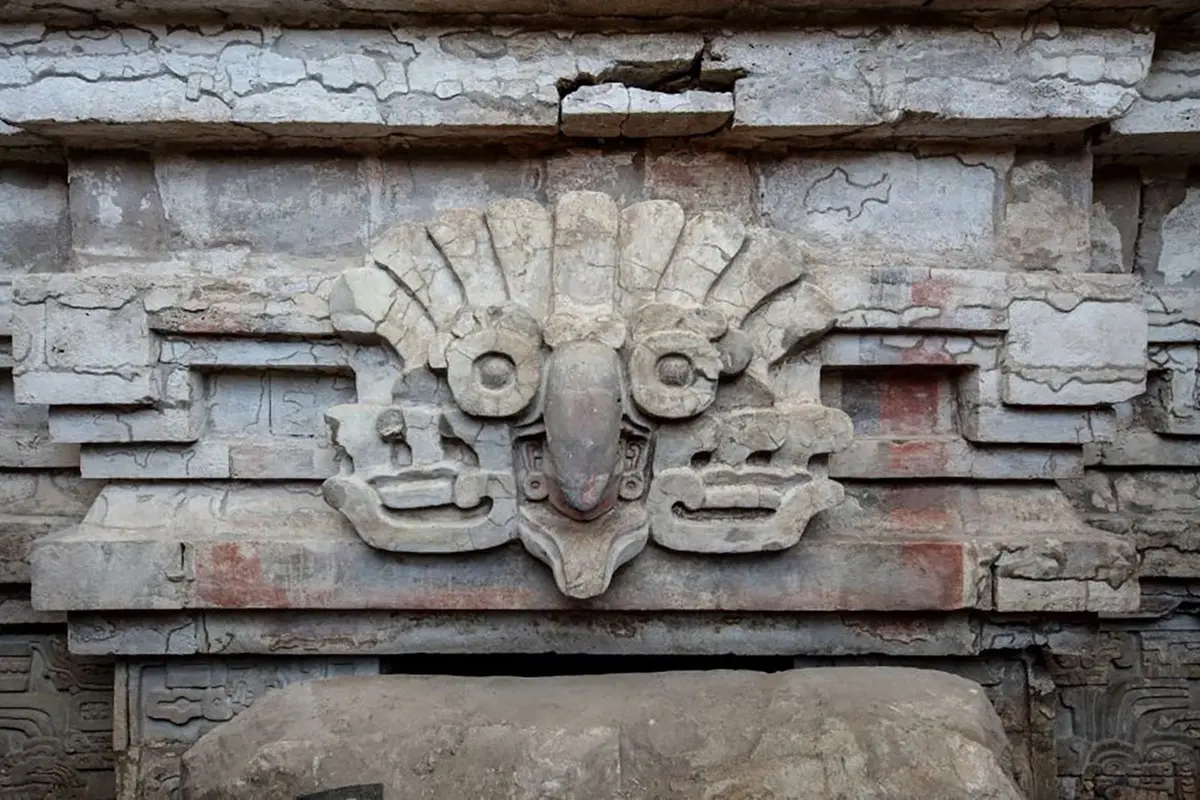 In Mexico, a tomb of the Zapotecs was found with a sinister image of an owl