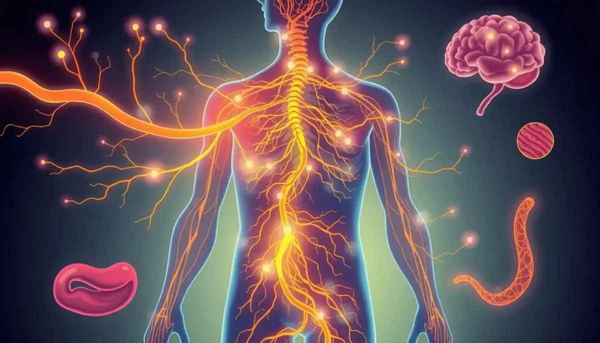 The vagus nerve affects the digestive organs