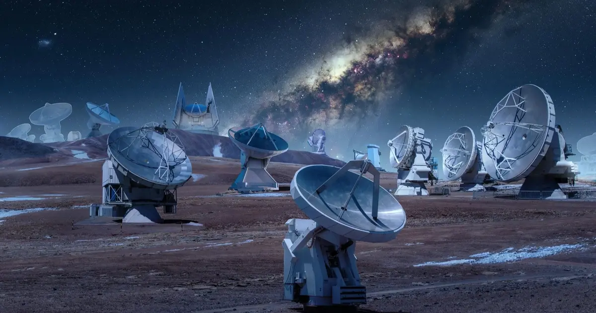 A stunning photo from the ALMA telescope reveals the secrets of the Milky Way