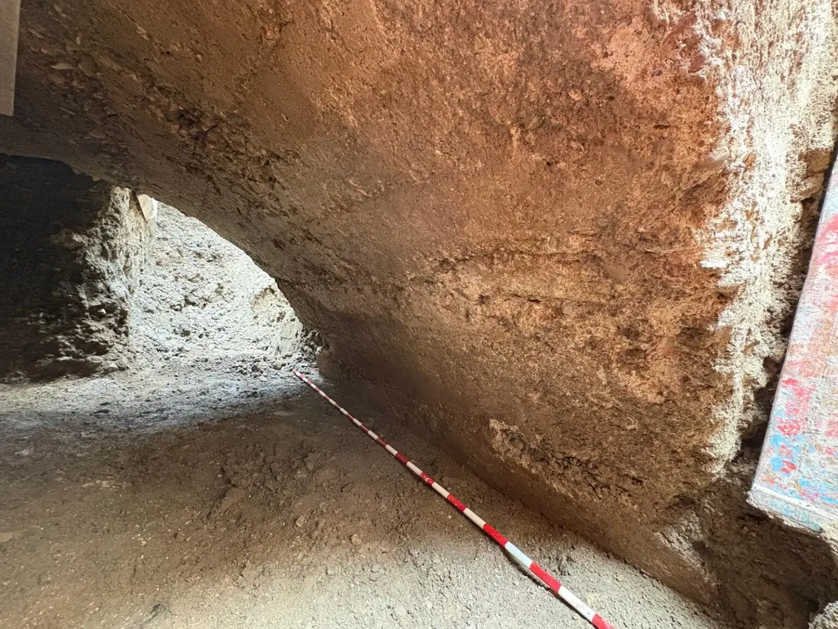 A Roman aqueduct unearthed beneath the streets of Zaragoza