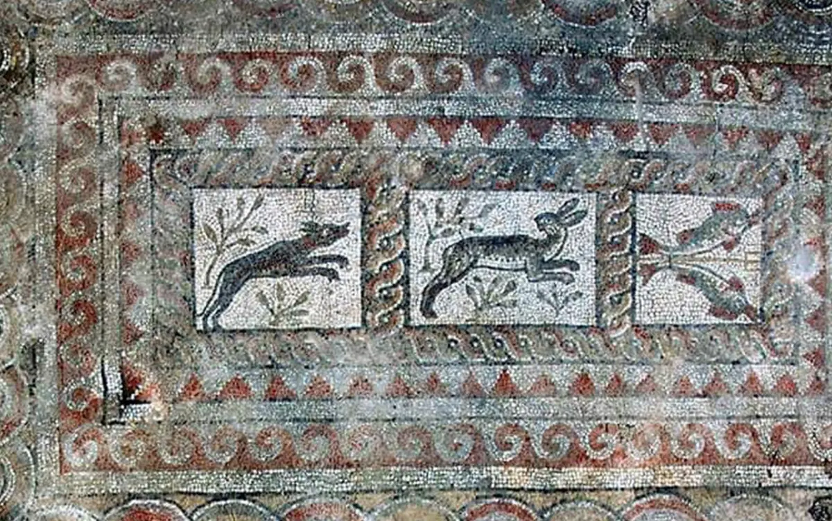 Early Christian mosaics found under an ancient city in Albania