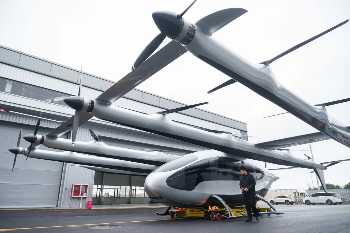 electric-powered flying taxi