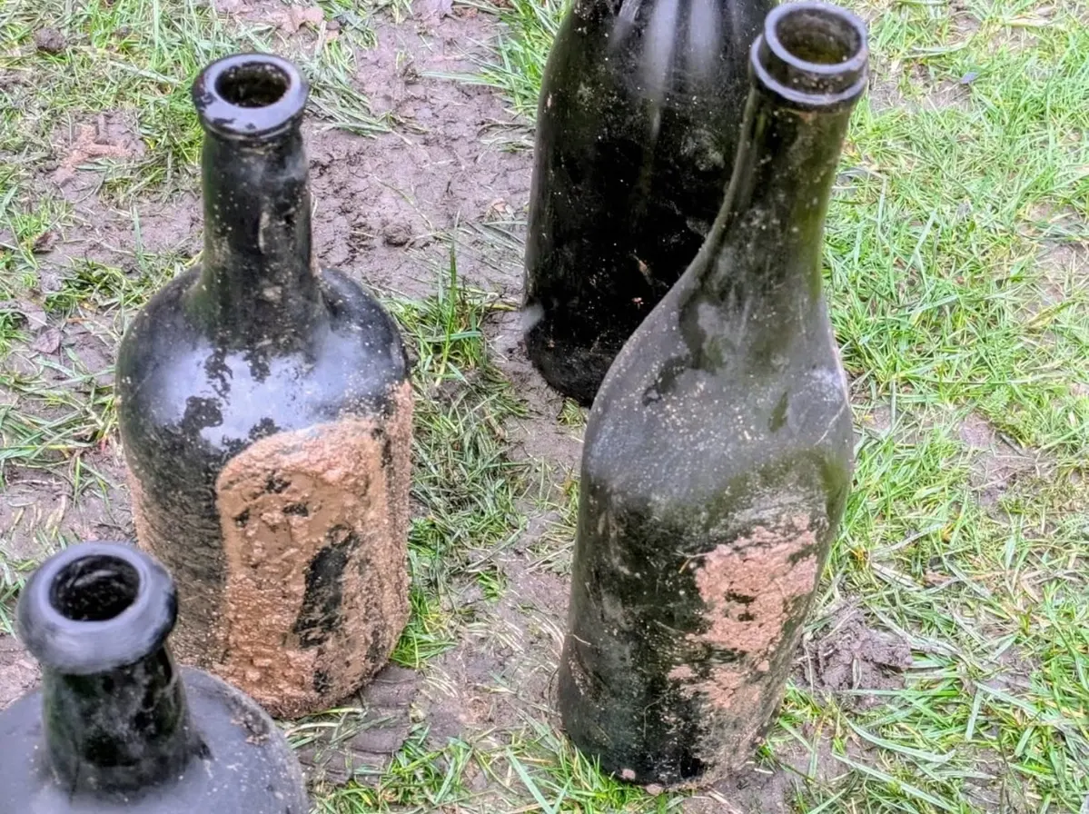 old wine cellar was hidden beneath a golf course