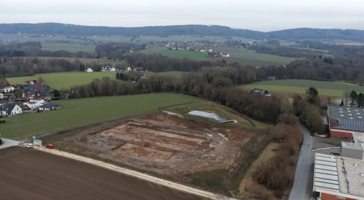 Pre-Roman Iron Age settlement unearthed during fire station construction in Germany
