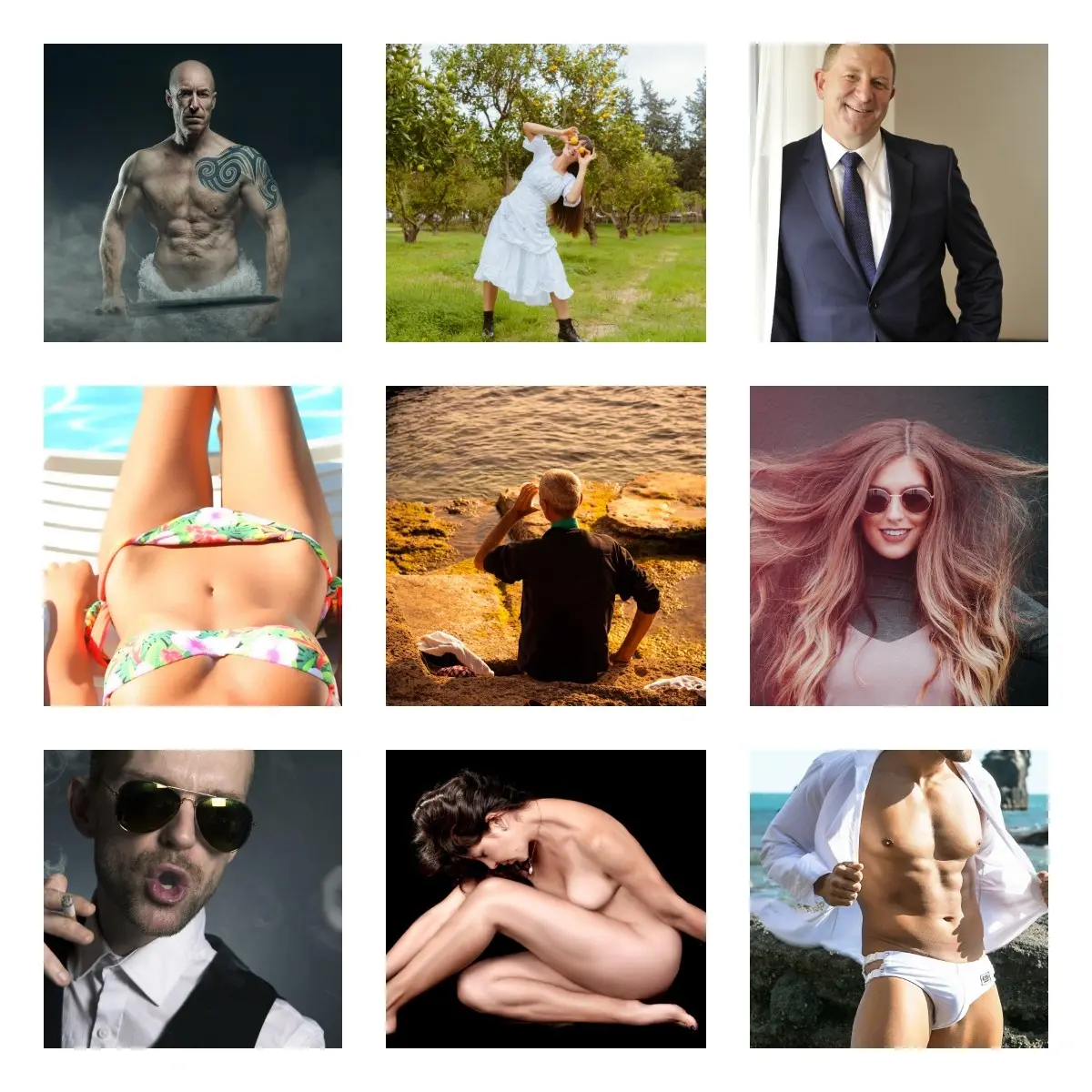 Dating site profile photos